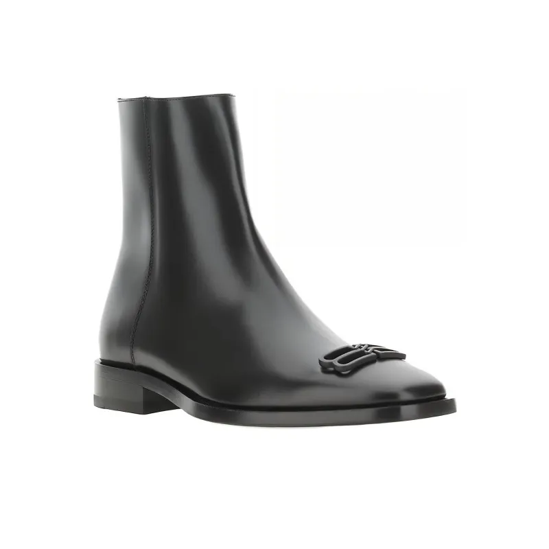 Balenciaga Bb Icon Rim Boots 'Black'-1