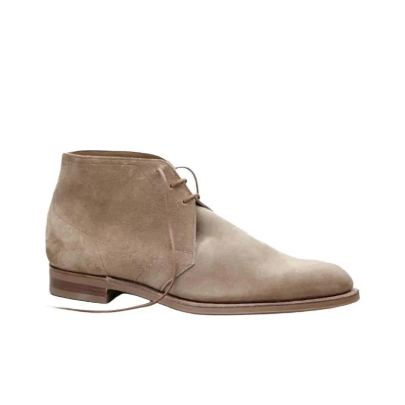 Edward Green Shanklin Ankle Boots Men's Light Brown-2