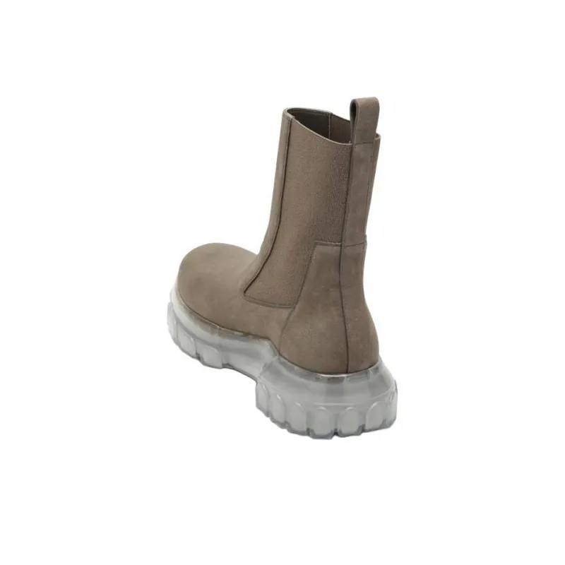 RICK OWENS/RO Chelsea Boots Men's Umber-3