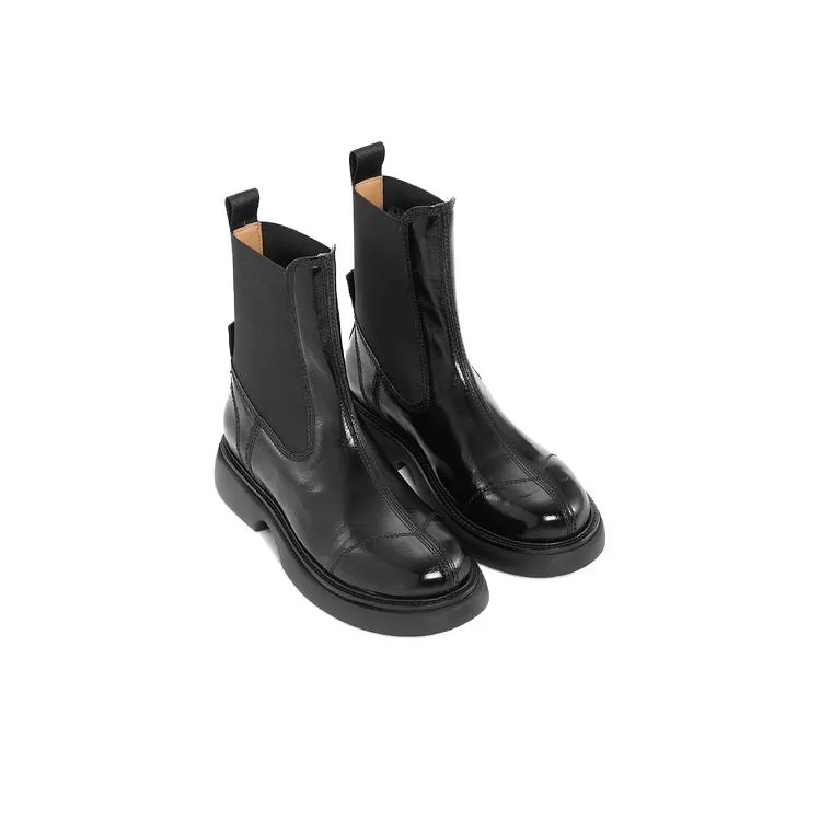 GANNI 30mm Chealsea Boots-3