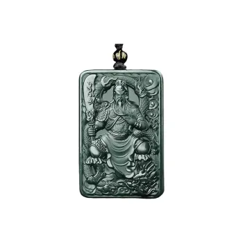 CUIYIN Hetian Jade Pendants Green Jade Unisex