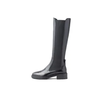 Aeyde Knee-High Chelsea Boots Women's Black