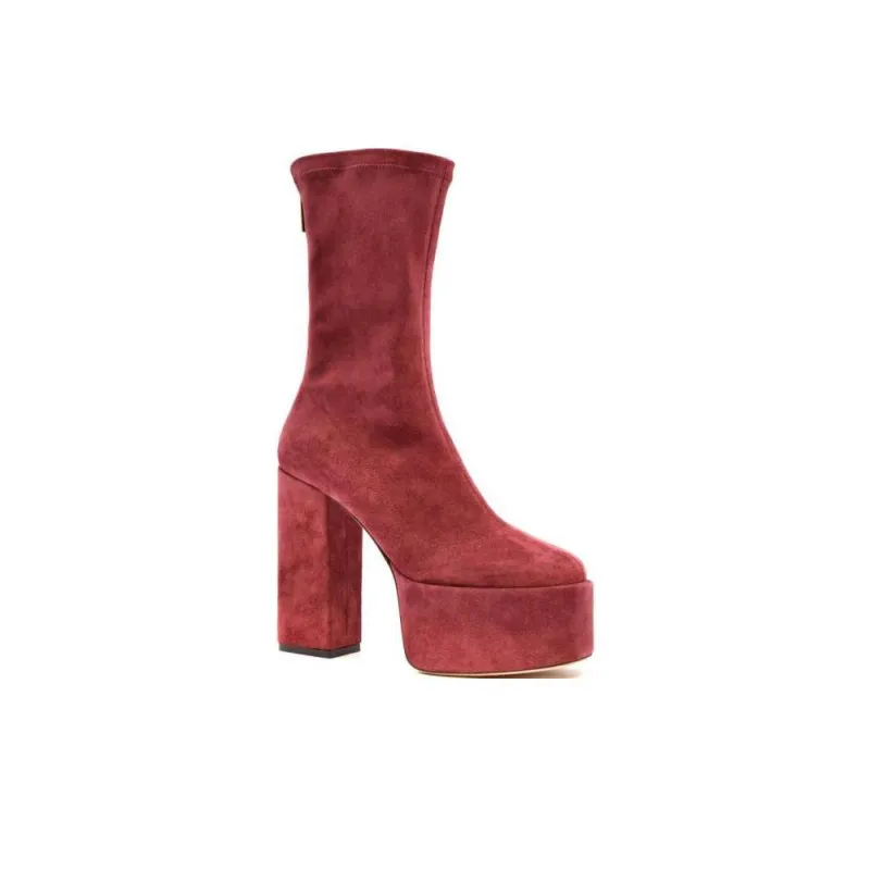 Paris Texas Lexy 130mm Suede Boots-3