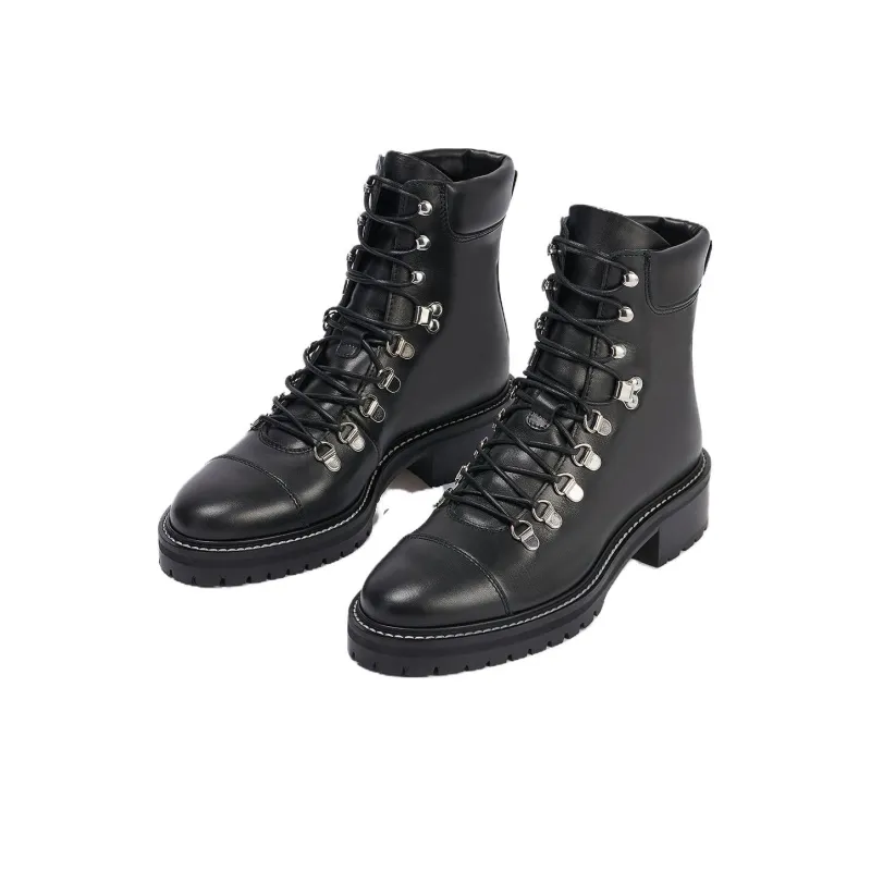 Aeyde Fiona Ankle Boots 4.5cm Women's Black-2