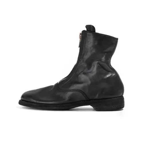 GUIDI 210 Ankle Boots Men's Black