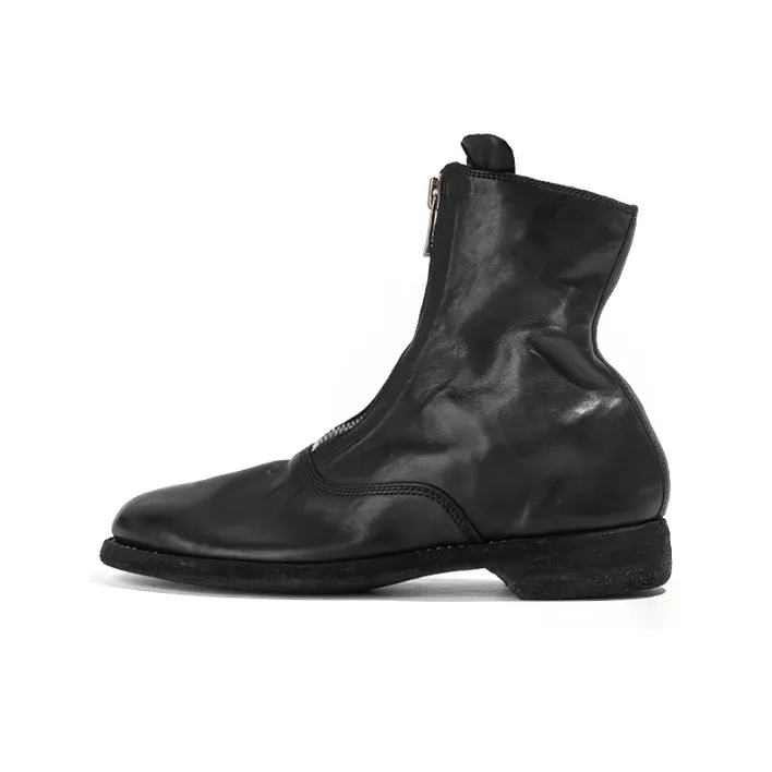 GUIDI 210 Ankle Boots Men's Black-0