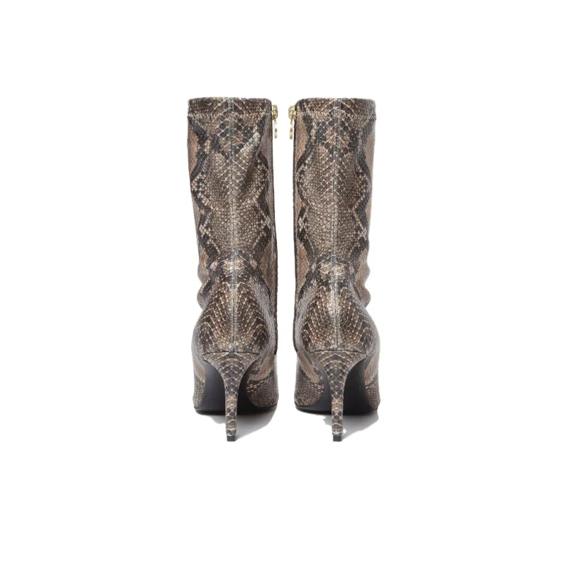 Stella McCartney Stella Iconic Python-print Boots-3