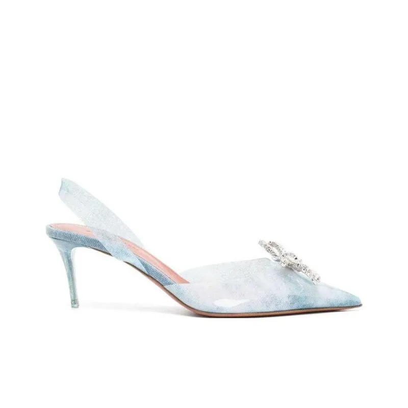 AMINA MUADDI Rosie 60mm Transparent Pumps-1