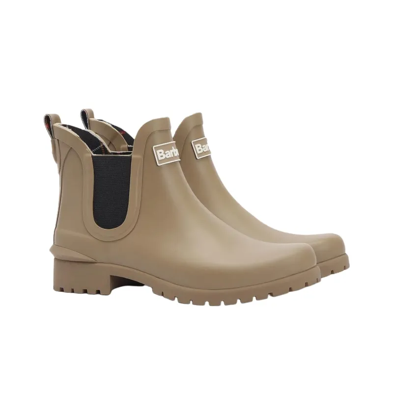 BARBOUR Short Chelsea Boots 3cm Women's Umber-2