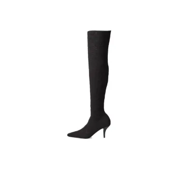 GUCCI 75mm GG Knee-high Boot