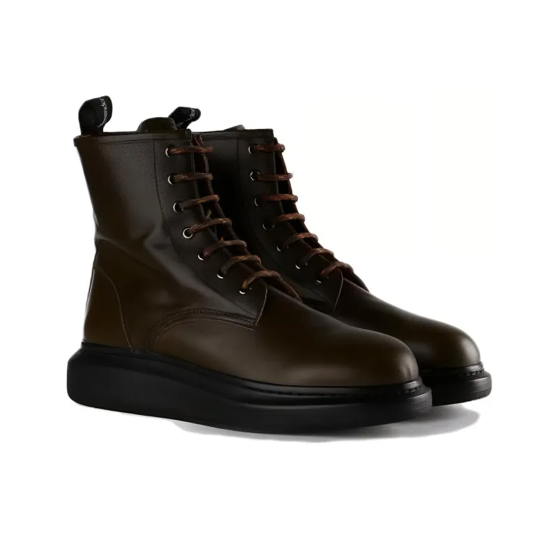 Alexander McQueen Ankle Boots Men's Green-2