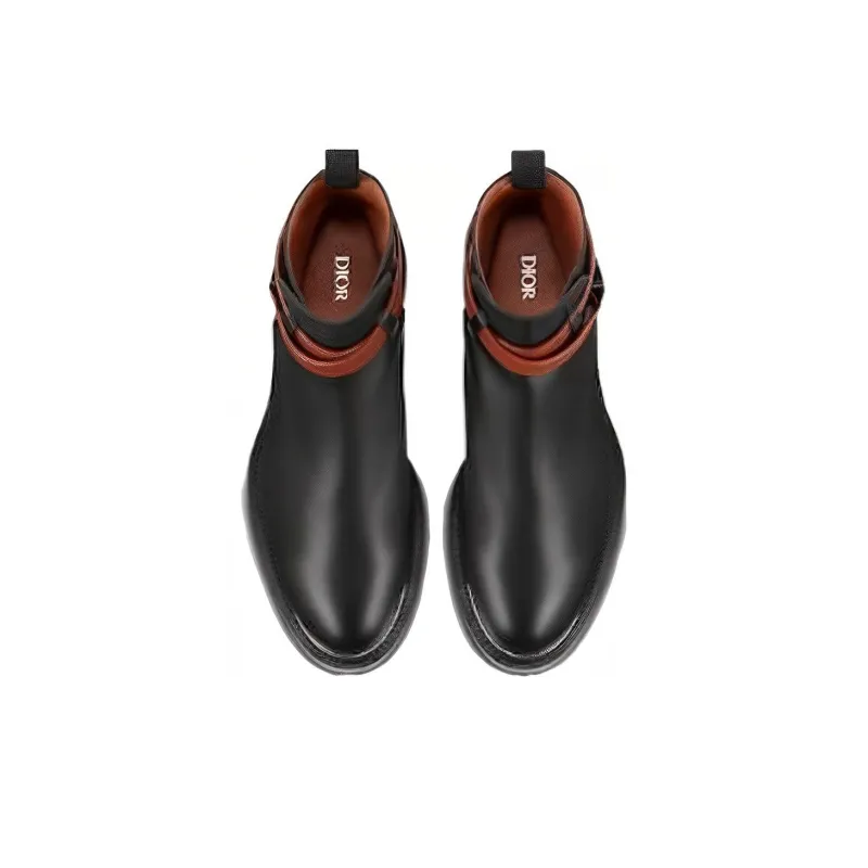 DIOR Evidence Ankle Boots Men's Black-4