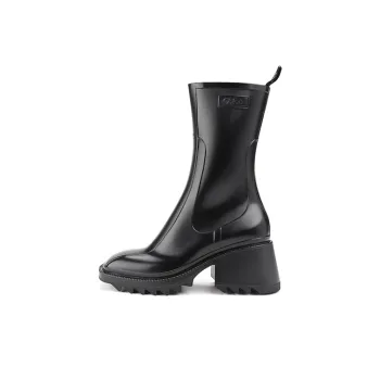 Chloé Women's PVC Betty Rain Boot 'Black'