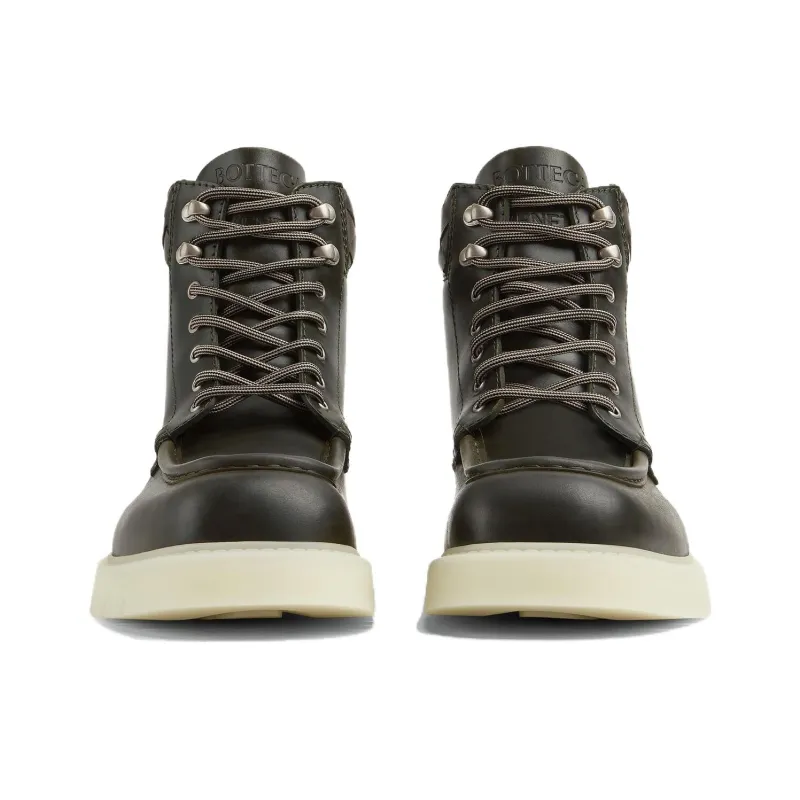 Bottega Veneta Haddock Lace Up Ankle Boots-2