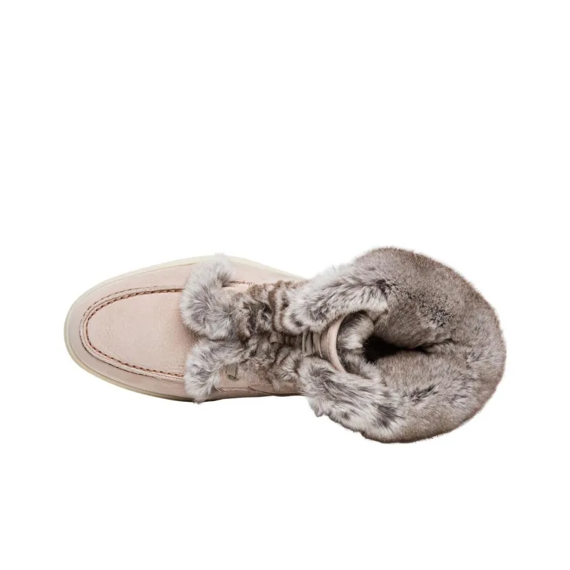 Santoni Fashion Ankle Boots Women's Nude Pink-3