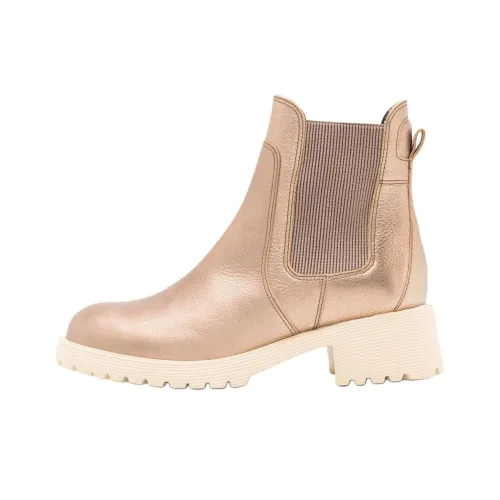 Sarah Chofakian Mirre Short Chelsea Boots 5cm Women's Light Pink