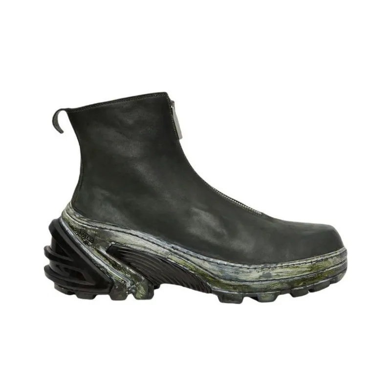 1017 ALYX 9SM Vibram Ankle Boots Women's Dark Green-1