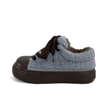 Than Than Me Warm Slip Resistant Low Top Skateboard Shoes Women's