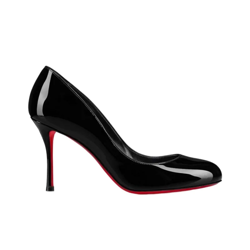 CL Dolly 85 Slim Heel High Heels 8.5cm Women's Black-1