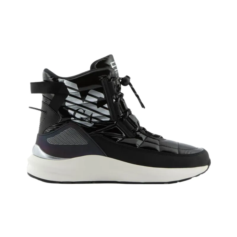 Ea7 EMPORIO ARMANI Mountain Quilted High-top Sneakers-1