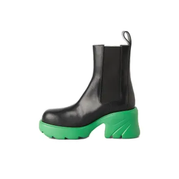 Bottega Veneta Flash Boots Black Grass Women's