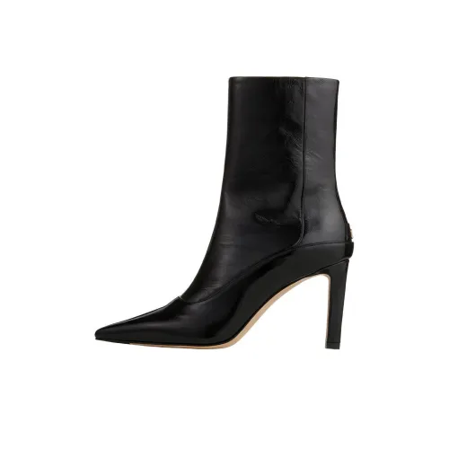 Jimmy Choo Naplack Ankle Boots Women's Black