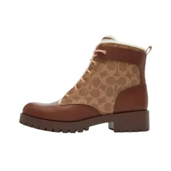 COACH Lorraine Ankle Boots 6.5cm Women's Brown
