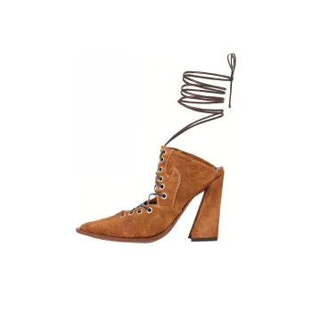 SONORA BOOTS LA PAZ High Heels 10cm Women's Brown