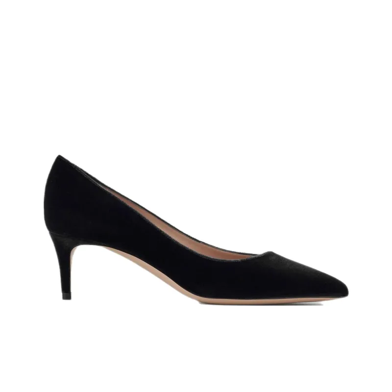 EMPORIO ARMANI Slim Heel High Heels Women's Black-1