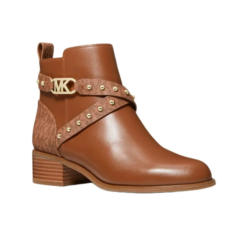 MICHAEL KORS Kincaid Ankle Boots Women's Brown-2