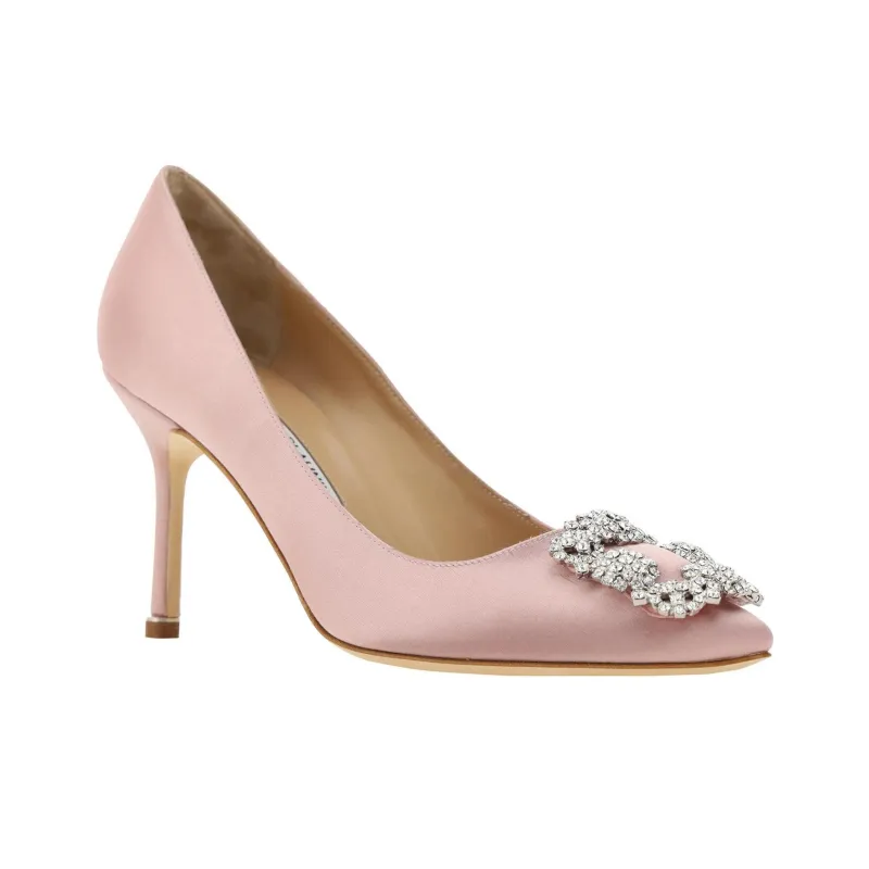 MANOLO BLAHNIK Hangisi 90mm Jewel Buckle Pumps-2