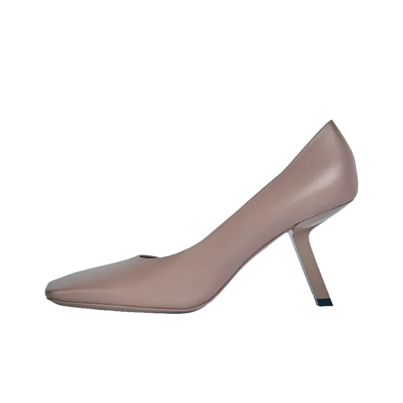 Balenciaga D'orsay Slim Heel High Heels 8cm Women's Gray-0