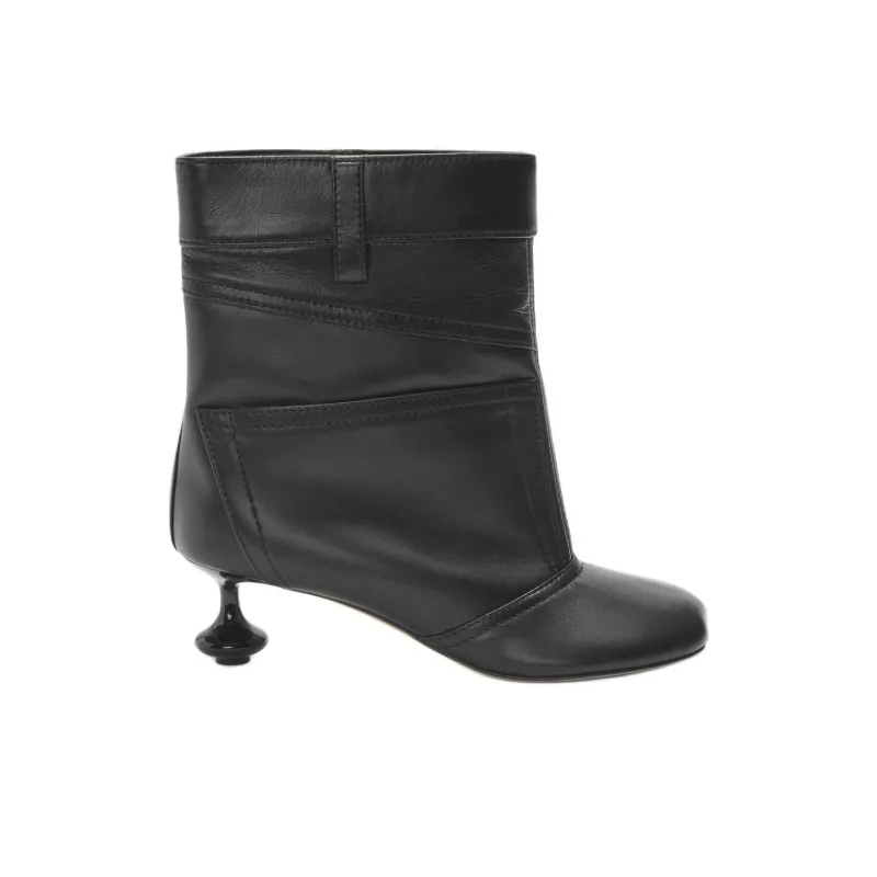 LOEWE Toy Ankle Boots 4.5cm Women's Black-1