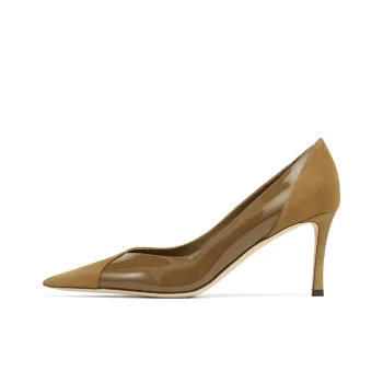 Jimmy Choo Cass 75 Slim Heel High Heels 7.5cm Women's Green