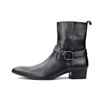 SAINT LAURENT Wyatt Ankle Boots