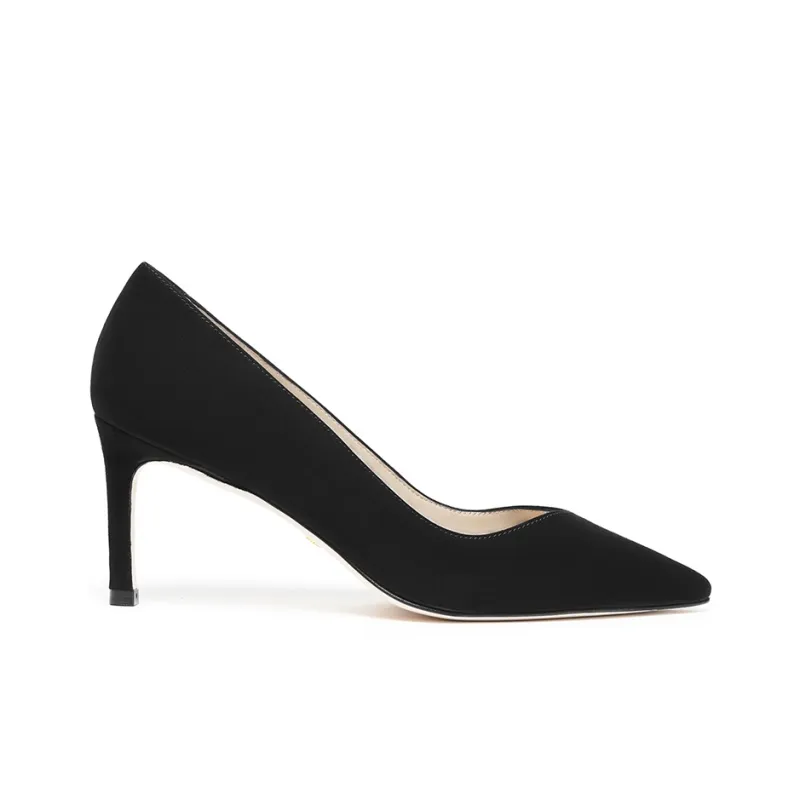 Stuart Weitzman/SW Anny 70 Slim Heel High Heels Women's Black-1