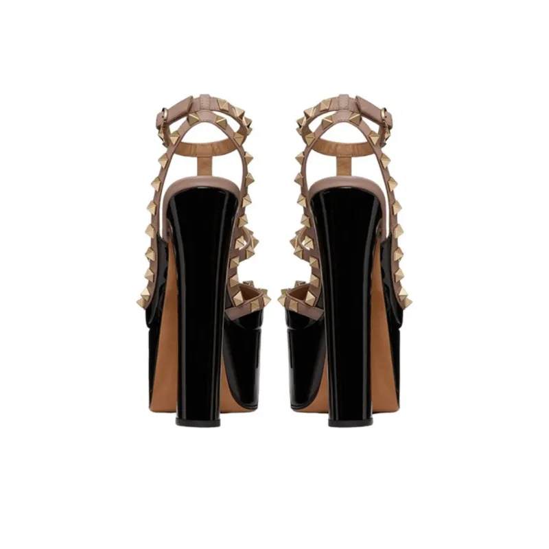Valentino Garavani Rockstud 155mm Platform Pumps-4
