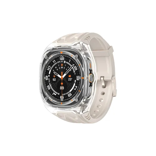 Vobafe Compatibility Samsung Ultra 47mm Lamborghini Richard Custom Transparent PC+TPU Strap Smart Watch Accessories