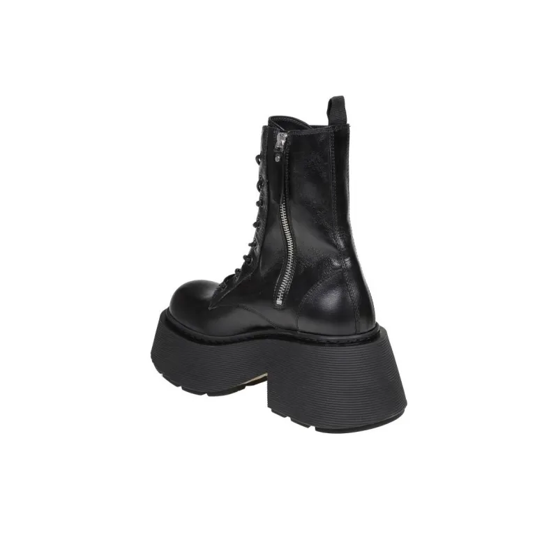 Vic Matie Lace-up Leather Platform Boots-3