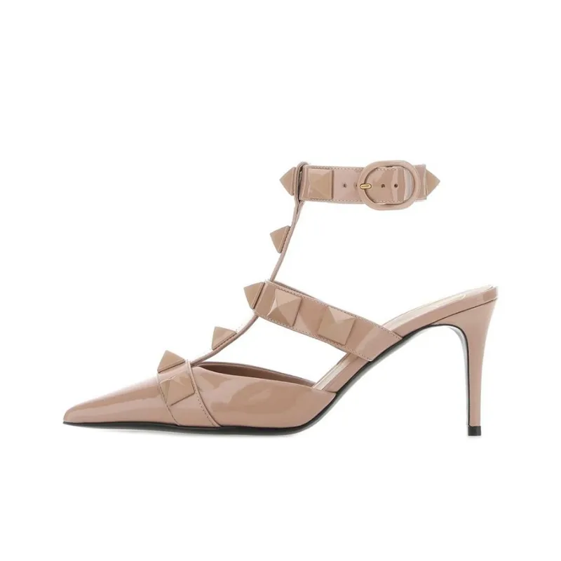 Valentino Roman Sandals 9cm Women's Nude-0