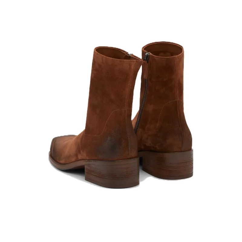 Marsèll Suede Ankle-length Boots-3