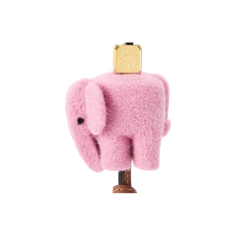 LOEWE Elephant Felt Charm-1