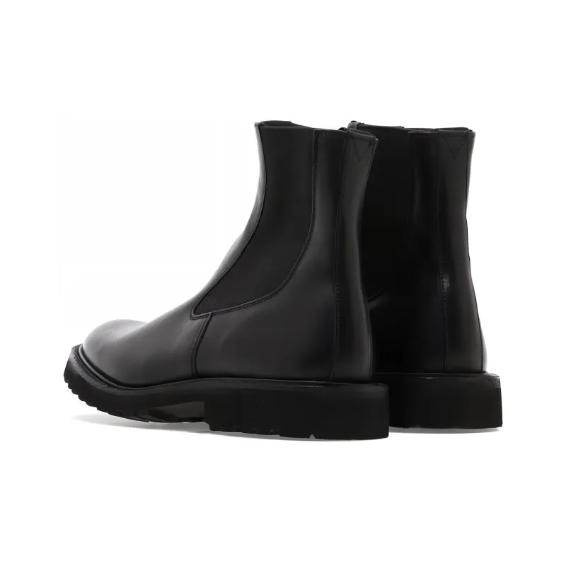 Tricker's Short Chelsea Boots Men's Black-4