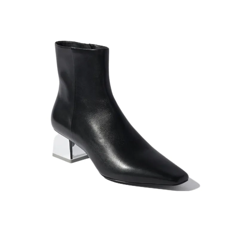 Simkhai Ryder Leather Ankle Boots-3