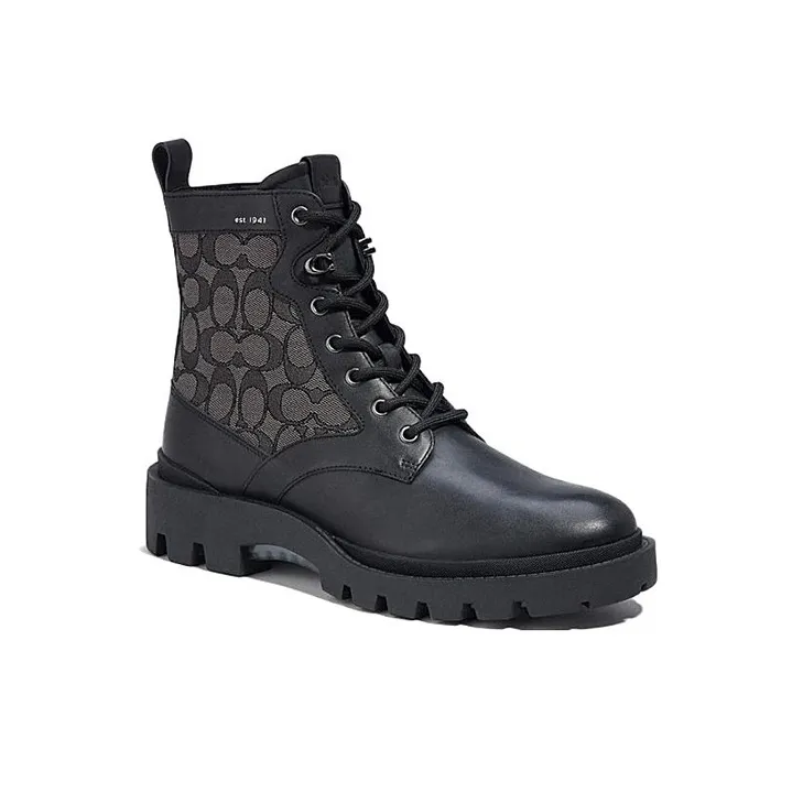 COACH CitySole Ankle Boots Men's Black-2