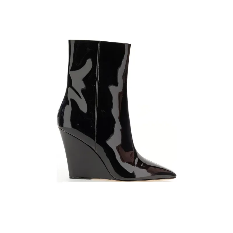 Paris Texas Wanda Ankle Boots 9.5cm Women's Black-1