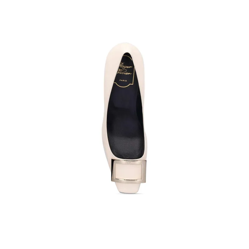 Roger Vivier Spool Heel High Heels Women's White-4