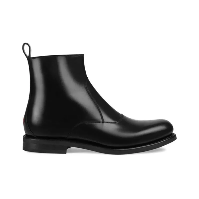 GUCCI Bee Detailed Chelsea Boots-1