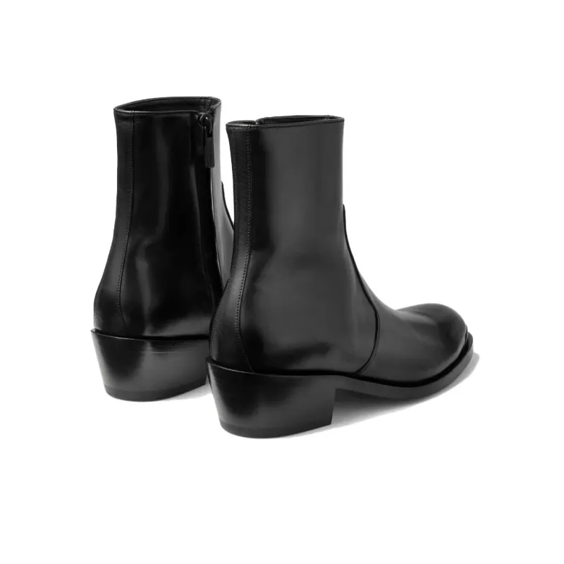 Jimmy Choo Sammy/M Leather Ankle Boots-4