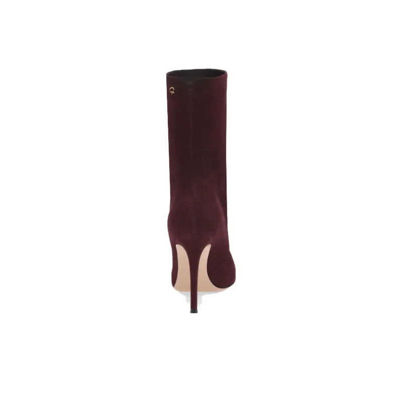GIANVITO ROSSI Reus Ankle Boots Women's Red-3
